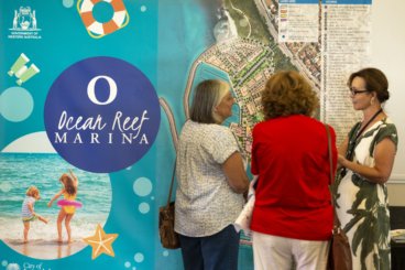 Development WA Ocean Reef Marina open day 22/11/20.