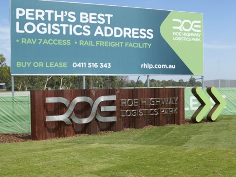 Roe Highway Logistics Park Entrance