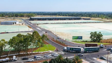 Roe Highway Logistics Park Truck Entry