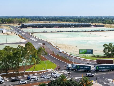 Roe Highway Logistics Park Truck Entry