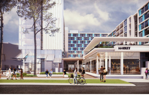 Source: Nettletontribe, Grocer/Halls of Residence Curtin University F04 - Halls of Residence, Grocer, Retail & Office