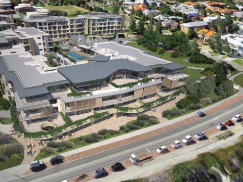 Wearne Cottesloe redevelopment project visual render