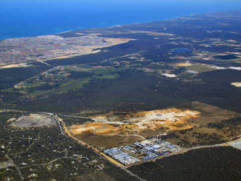 Neerabup Industrial Area aerial
