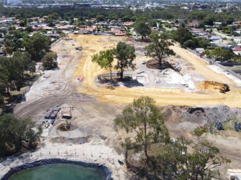 Allure Estate Construction Progress