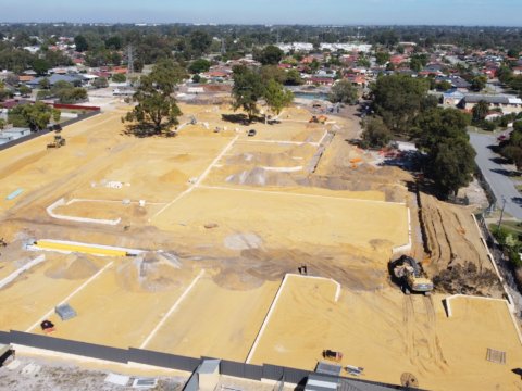 Allure Estate Construction Progress 2