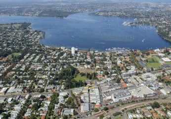 Town of Claremont aerial